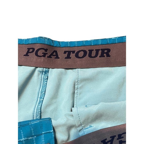 PGA Tour Series Blue Golf Shorts Mens Size‎ 38 - Picture 4 of 5